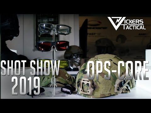 Shot Show 2019 - OPS-Core Helmets and Headsets