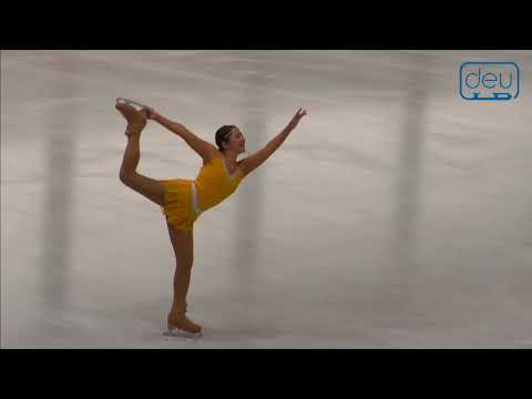 Jasmine HUMPHREYS. Oberstdorf 2018. Silver Ladies III - Artistic. 8 place