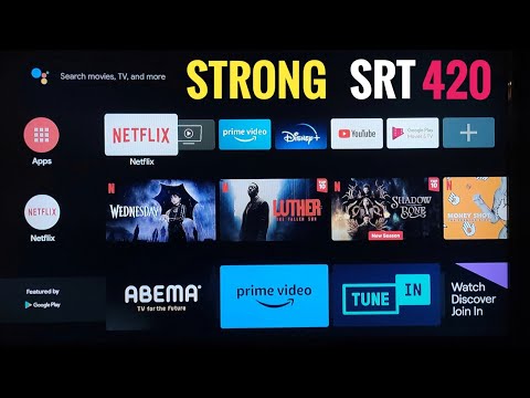 STRONG SRT420 💥 Configuration Menu Boot up Settings 👍 DVB-T2 ™