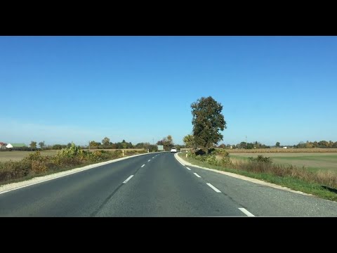 Driving in Hungary - Road 84: Sárvár - Hegyfalu