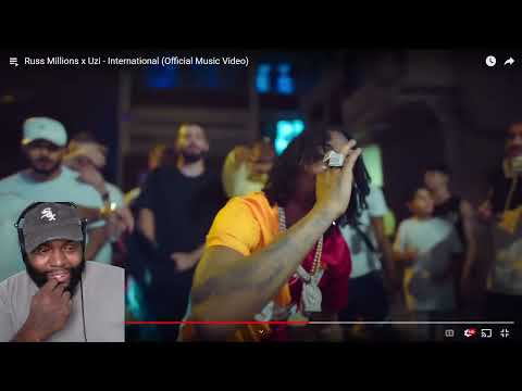 CHICAGODUDEREACTS TO Russ Millions x Uzi - International (Official Music Video)