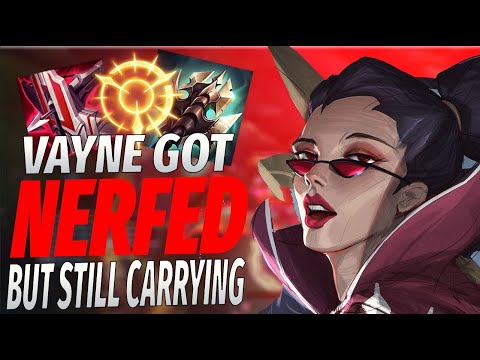 THEY NERFED  VAYNE BUT CANT STOP ME FROM CARRYING 1V9 | LEAGUE OF LEGENDS SEASON 12 - PRESEASON 2022