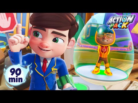 We Gotta Free Clay! | Action Pack | Cartoon Adventures for Kids