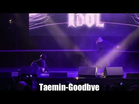 Taemin - Goodbye cover by Choro (Idol Con 2017)
