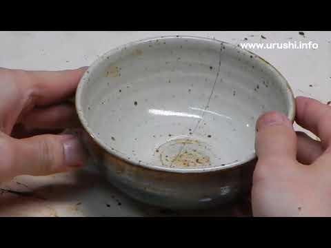 Traditional Kintsugi process(Regular gold) speed-up version