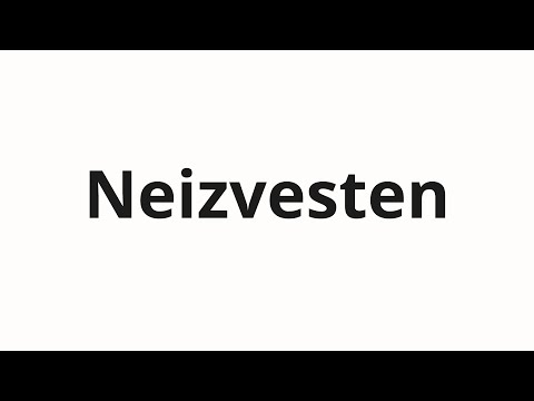 How to pronounce Neizvesten | Неизвестен (Unknown in Russian)