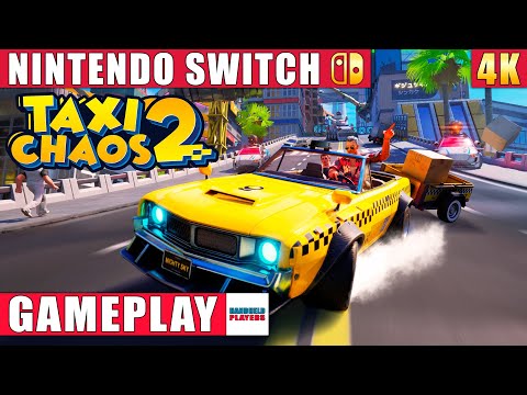 Taxi Chaos 2 Nintendo Switch 1 Gameplay in 4K
