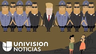 ¿Cómo sería la fuerza de deportación de Trump?