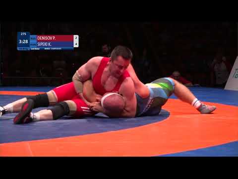 GOLD GR - 88 kg: P. DENISOV (RUS) v. K. SIPEKI (HUN)