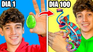 🩸Mi Nuevo peligroso Camaleon Mascota Ataca todo y Cambia de Color🩸