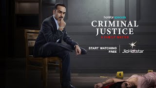 Hotstar Specials Criminal Justice | A Family Matter | Mishra Ji Is Back | Now Streaming | Pankaj T