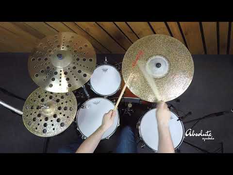21" Absolute Cymbals Raw Ride - 3123 grams