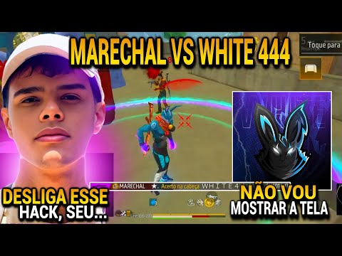 MARECHAL VS WHITE 444 FF THE MOST ANTICIPATED 1V1 OF TODAY, BUT ONE OF THEM ACTIVATED THE HACK...