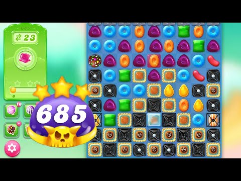 Candy Crush Jelly Saga Level 685 || Super Hard Level || 3 Stars 🌟🌟🌟