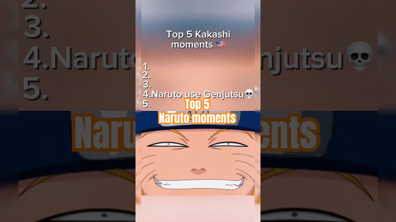 Top 5 funny Naruto moments Part 37  #shorts  #naruto  #top5