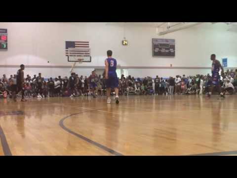 D.J. Wilson grabs a rebound on one end, scores on the other