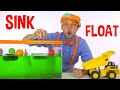Sink Or Float 1 HOUR Of Educational Videos For Kids Learning Videos For Toddlers Blippi Toys