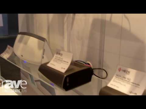 Integrate 2016: HEOS by Denon Displays H2 Series Line of Speakers on the Qualifi Stand