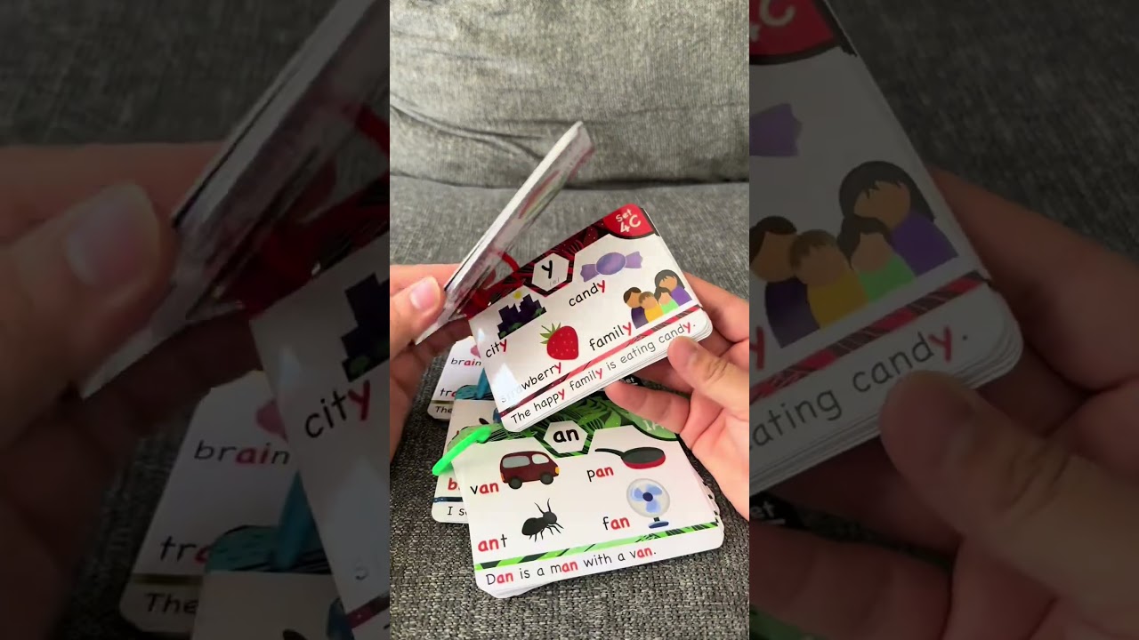Boost Early Reading Skills with Fun Phonics Flash Cards! #learning