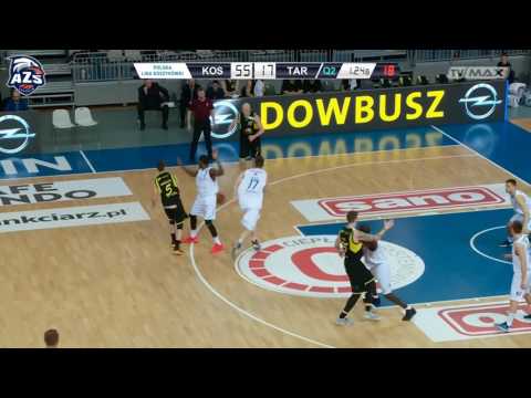 Skrót meczu, AZS Koszalin - Siarka Tarnobrzeg 105:54, 15.04.2017