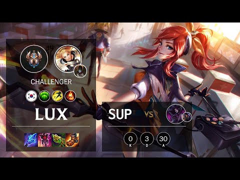 Lux Support vs Morgana - KR Challenger Patch 11.20