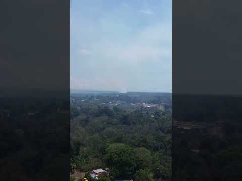 Humo espeso cubre Remedios Chiriquí ❤️💚