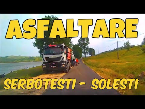 News VASLUI : Asfaltare drum Solesti - Serbotesti