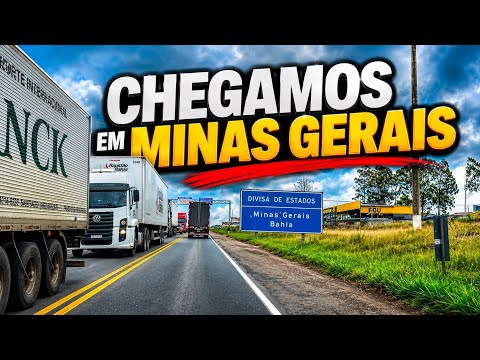 Ep-02 CHEGAMOS EM MINAS GERAIS! Cruzando a divisa Bahia x MG rumo a Curitiba 