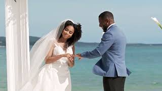 Real Caribbean Wedding Story: Imani and D’Andre at Sandals South Coast