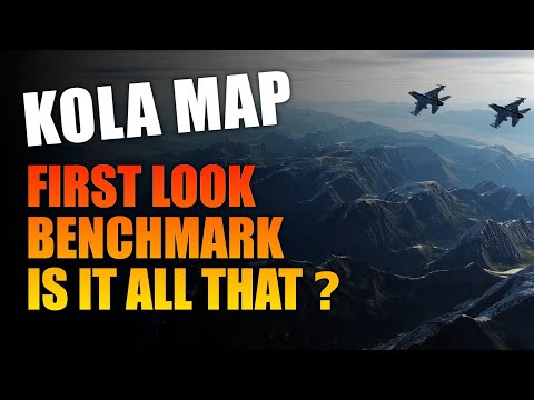 DCS: KOLA MAP | First look | Benchmark | DCS World
