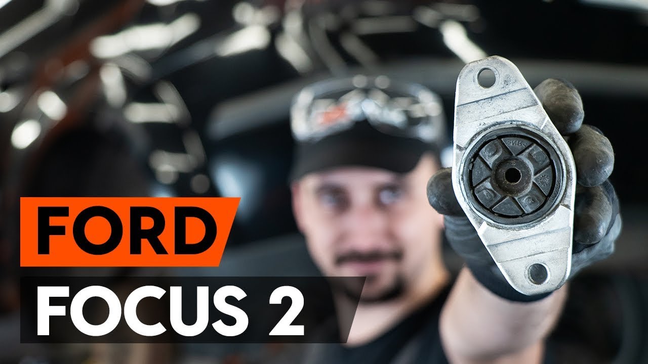 Kaip pakeisti Ford Focus MK2 atraminio guolio: galas - keitimo instrukcija
