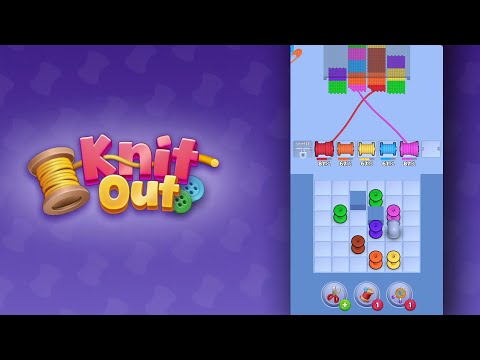 Knit Out Gameplay Video: new game by Rollic Games - YouTube