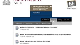 Blackboard Course Access Tutorial