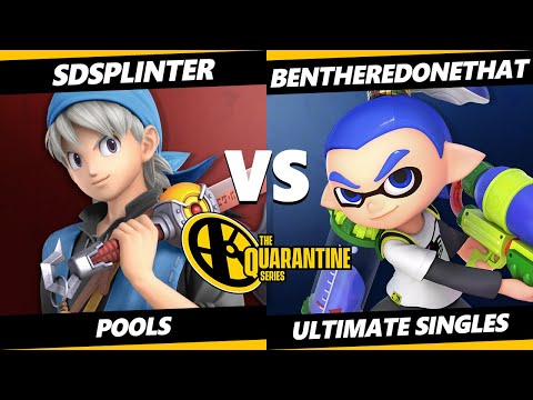 The April Minor Pools - SDsplinter (Hero, Wolf) Vs. Bentheredonethat (Inkling) Smash Ultimate - SSBU