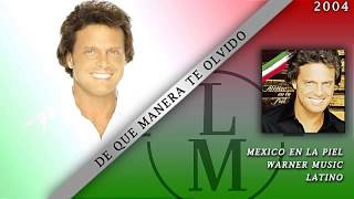 De Que Manera Te Olvido - Luis Miguel