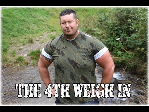 The 4th Weigh In - Now 280lbs -  25 lbs Down - Quarter of the way there