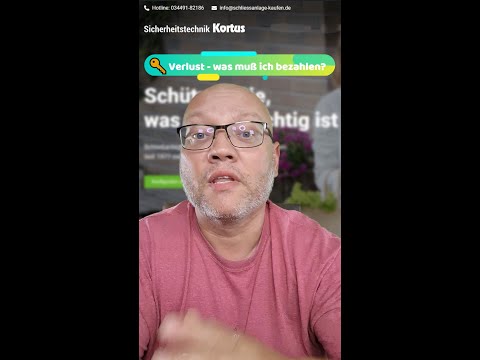 🔑Schlüssel verloren als Mieter - 🛑müsst, Ihr nun die gesamte Schließanlage ersetzen💵? #shorts