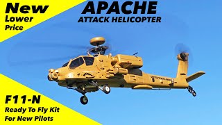 F11-N Apache Attack Heli - Ready To Fly Kit
