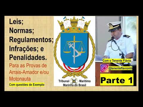 Legislation for Amateur Helmsman and/or Motorboat Operator with example questions.