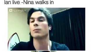 Nian Cutest Moments! Nina Dobrev and Ian Somerhalder were the hottest couple ever! Delena Always!