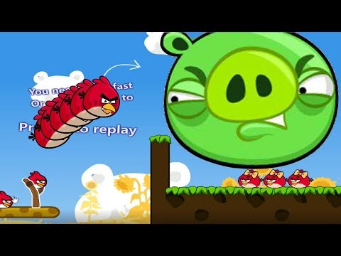 Angry Birds Cannon 3 - MAXIMUM BIRDS VS GIANT PIGGIES!