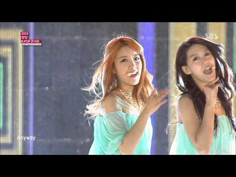 130302 RAINBOW - Tell Me Tell Me @ Kpop concert