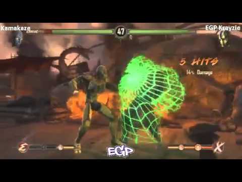 Kamikaze (Ermac) vs OCV Krayzie (Cyrax) - NorCal vs SoCal 2/3
