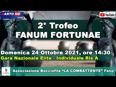 2° Trofeo Fanum Fortunae - Gara Naz. Individuale *ALTO LIVELLO* 24 ottobre 2021