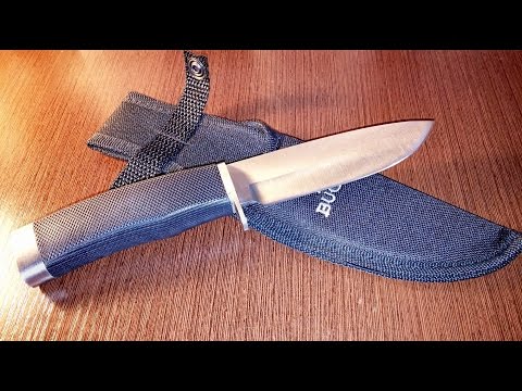 Китайский туристический или охотничий нож "фиксед" с чехлом
