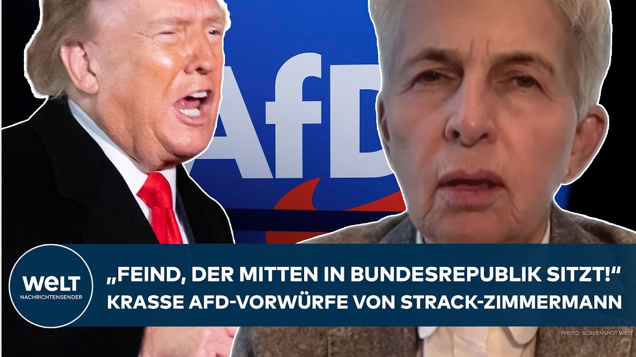 UKRAINE-KRIEG: Heftige AfD- und Trump-Vorwürfe! "Feind, der mitten in Bundesrepublik sitzt"