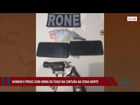 Homem é preso portando arma de fogo na zona norte de Teresina 28 05 2021