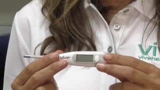 How to Use Oral Thermometer Memory Feature - Vive Health