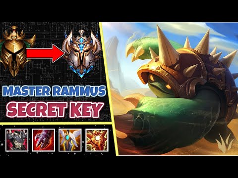 HOW TO PLAY RAMMUS LIKE A CHALLENGER - WILD RIFT RAMMUS HIGH ELO GAMEPLAY