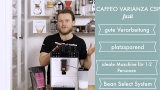 Melitta CAFFEO Varianza CSP black (F57/0-102) - відео 2